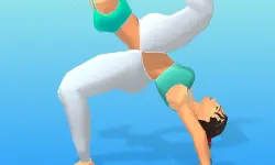 Couple Yoga 3D image