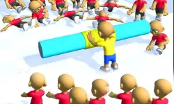 Push the Crazy Crowd : Stickman Clash 3D image