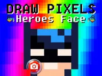 image bg Draw Pixels Heroes Face