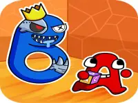 Rainbow But It’s Alphabet Lore Run image