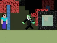 Noob vs Hacker Zombie image