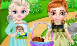 Frozen Baby Happy Easter image