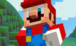 Super Mario MineCraft Runner image