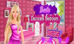 Barbie decorate bedroom image