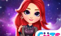 Rainbow Girls Space Core Aesthetic image