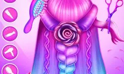 Braid Hair Salon Girls image