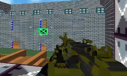 Blocky Combat Swat Fun 3D image