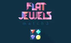 Flat Jewels Match 3 image