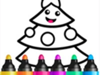 Drawing Christmas For Kids - Draw & Color image