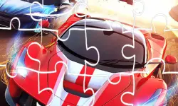 Racing Crash Jigsaw image