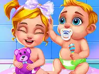 Newborn Sweet Baby Twins image
