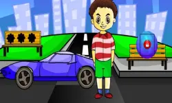 Find The Blue Car Key image