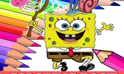 Coloring Book for Spongebob image