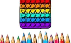 Pop It Coloring Book image