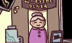 Diner in the Storm image