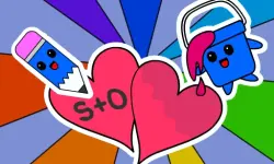 Valentine Coloring Book image