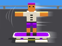 Blocky Skater Rush image