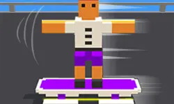 Blocky Skater Rush image