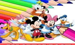 Coloring Book for Mickey Mouse image