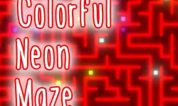 Colorful Neon Maze image