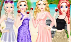 School Graduation Beach Party image