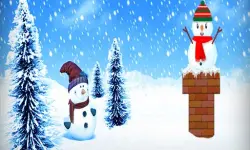 Snow Rain.io Fall Guys Jumping Game image