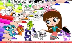 Coloring Book for Littlest Pet Shop image