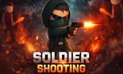 Soldier shooting image