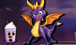 Flappy Spyro Grimace image
