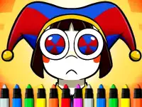 image bg Digital Circus Coloring Adventure