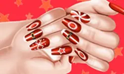 Christmas Fashion Nail Salon - Girl Game image