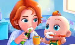Baby care game for kids image