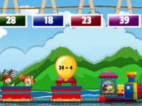image bg Math Train Addition