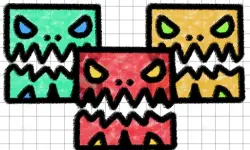 Geometry Dash Paper Note image