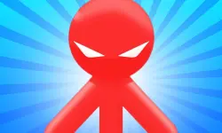 Red Stickman vs Monster School image