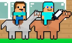 Noob vs Pro HorseCraft image