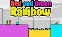 Red and Green Rainbow image