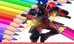 Coloring Book for Deadpool image
