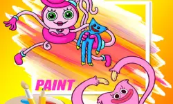 Huggy Wuggy Coloring image