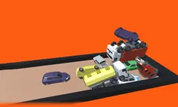 Match auto 2048 game 3d image