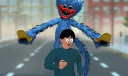 Hagi Waga attack poppy Playtime Game image