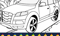 Cars Coloring Game image