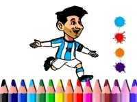 BTS Messi Coloring Book image