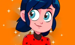 Super Miraculous Ladybug running adventure game image