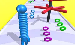 Longest Neck Stack Run 3D image