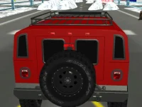 Snow Plow Jeep Driving image