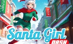 Santa Girl Dash image
