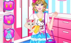 Barbie With Kitty image