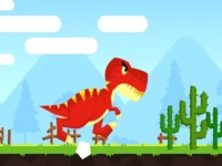 image bg TRex Running Color