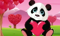 Sweet Valentine Pets Jigsaw image